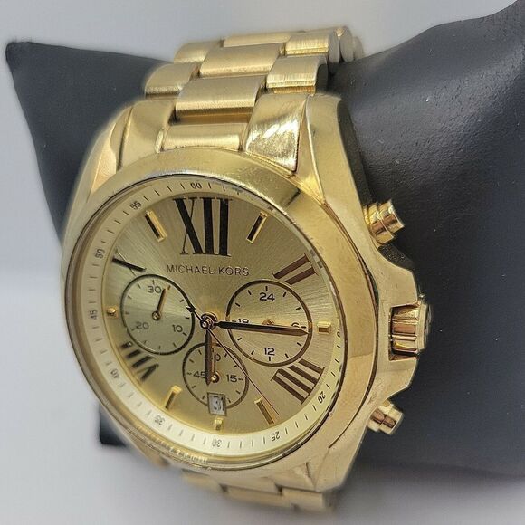 Michael Kors MK5605 Unisex Stainless Steel Analog Dial Quartz Wrist Watch AM652 - Picture 3 of 11